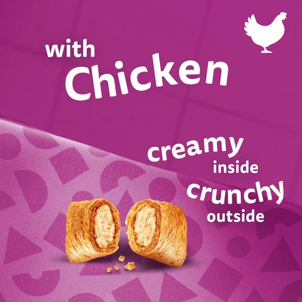 Whiskas Relax & Unwind with Chicken Adult Cat Treats 45g