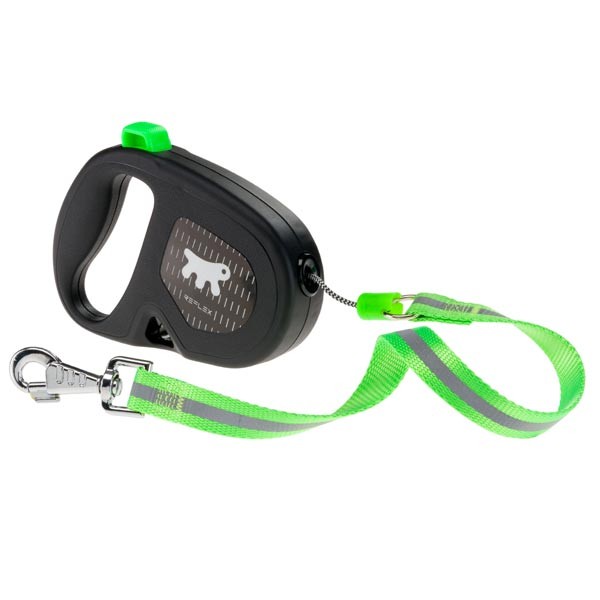 Ferplast Flippy One Reflex Cord Green Medium Dog Lead