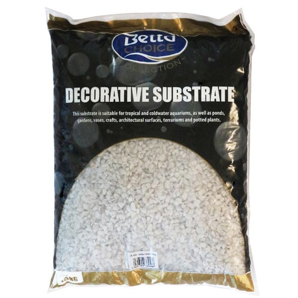 Betta Choice Natural White Aquarium Stones 15kg