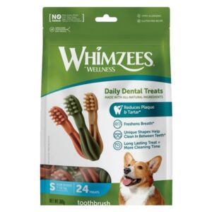 Whimzees Toothbrush Dental Treat Small 28 Pack