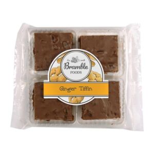 Bramble Foods Ginger Tiffin Squares 4 Pack