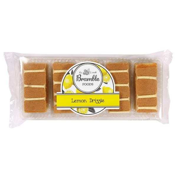 Bramble Foods Lemon Drizzle Cake Slices 5 pack