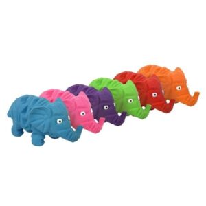 Origami Pals Elephant Small Latex Dog Toy