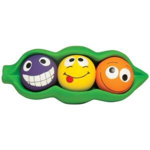 Peas In A Pod Latex Dog Toy