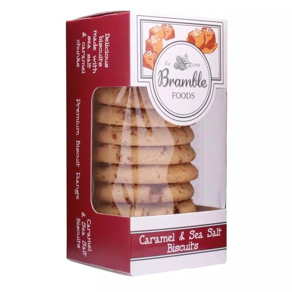 Bramble Foods Caramel & Sea Salt Biscuits 150g