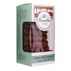 Bramble Foods Premium Chocolate Biscuits with Milk Chocolate Chunks 150g