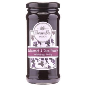 Bramble Foods Blackcurrant & Rum Preserve 340g