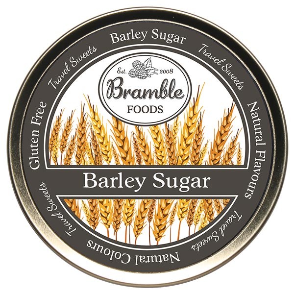 Bramble Foods Barley Sugar Travel Sweet Tin 200g