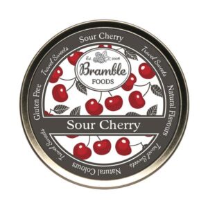 Bramble Foods Sour Cherry Travel Sweet Tin 200g