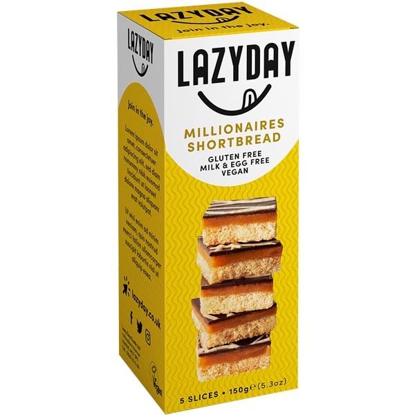 Lazy Day Millionaire’s Shortbread 5 Pack