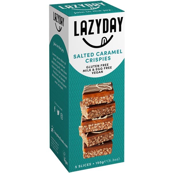 Lazy Day Salted Caramel Crispies 5 Pack