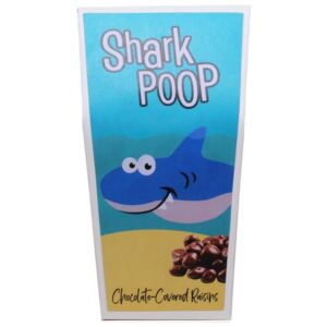 Bramble Foods "Shark Poop" Chocolate Covered Raisins 125g