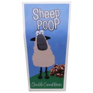 Bramble Foods "Sheep Poop" Chocolate Covered Raisins 125g