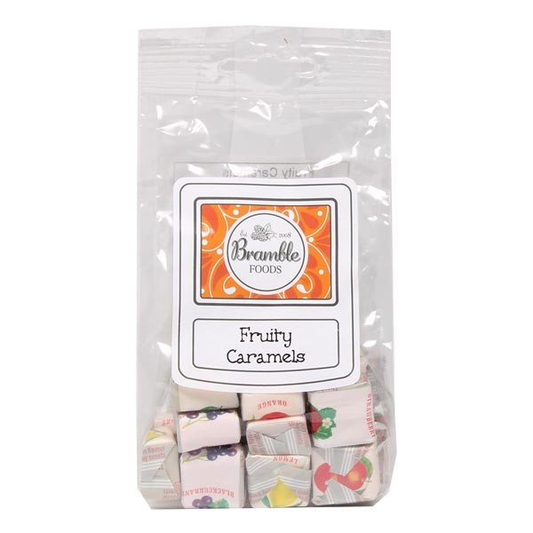 Bramble Foods Fruity Caramels 150g