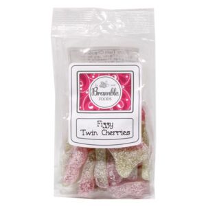 Bramble Foods Fizzy Twin Cherries 180g