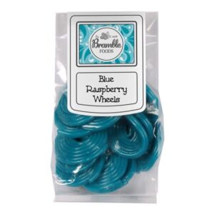 Bramble Foods Blue Raspberry Wheels 125g