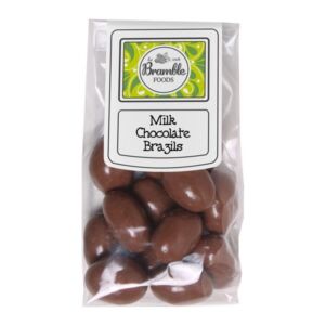 Bramble Foods Milk Chocolate Brazils 145g