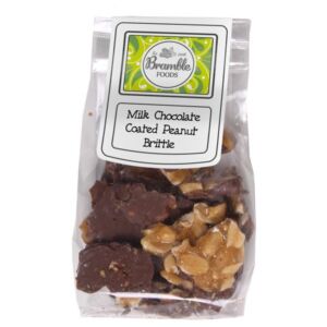 Bramble Foods Milk Chocolate Coated Peanut Brittle 100g