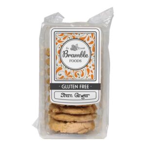 Bramble Foods Stem Ginger Biscuits (Gluten Free) 150g