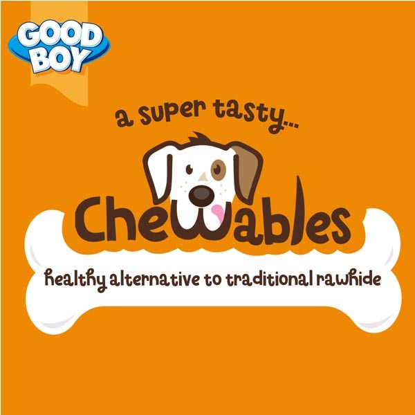 Good Boy Chewables Chicken Medium Bones 2 Pack