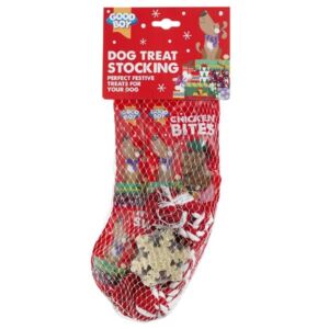 Good Boy Dog Treat Stocking