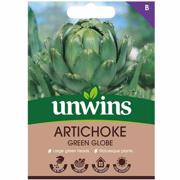 Unwins Artichoke Green Globe Seeds