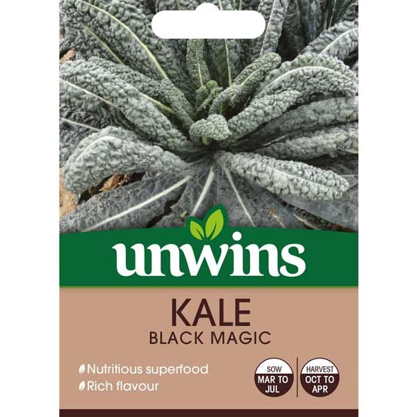 Unwins Kale Black Magic Seeds