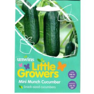 Unwins Little Growers Mini Munch Cucumber Seeds