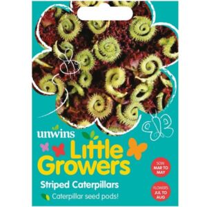 Unwins Little Growers Striped Caterpillars Seeds