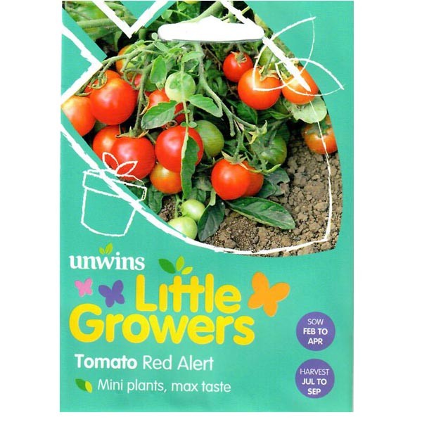 Unwins Little Growers Tomato Red Alert Seeds