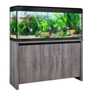 Fluval Roma 240 Grey Bluetooth LED Aquarium & Cabinet