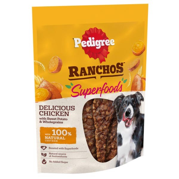 Pedigree Ranchos Superfoods with Chicken 70g Dog Treat