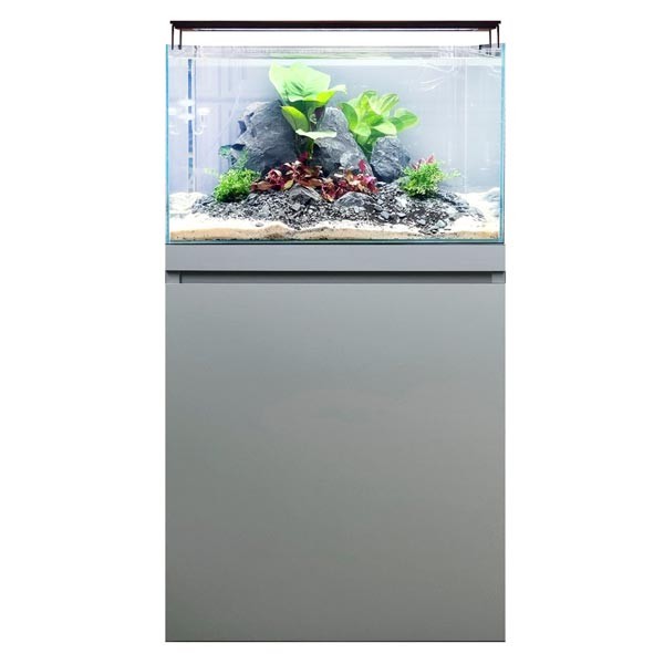 Fluval Visi-White 60 Dusty Grey Aquarium & Cabinet