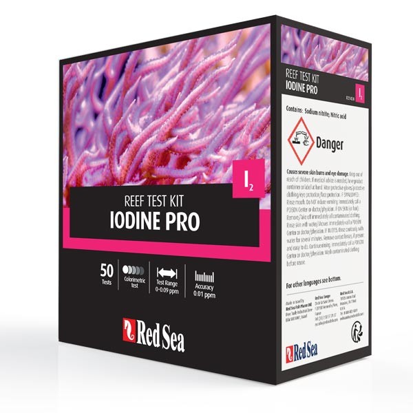 Red Sea Iodine Pro Reef Test Kit