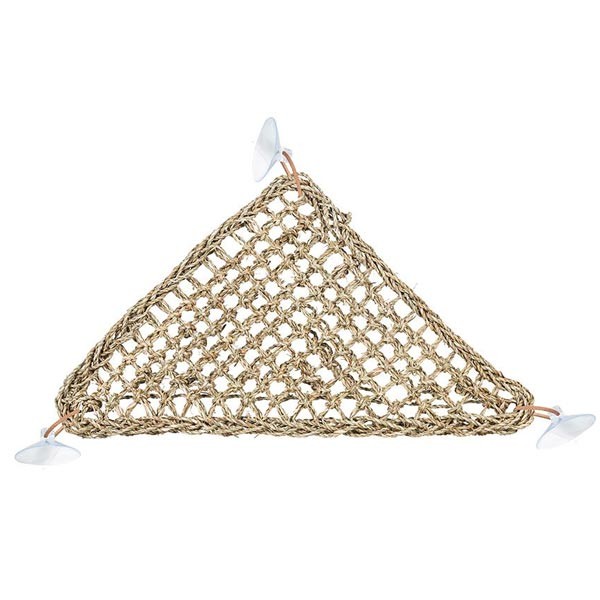 Repti Zoo Straw Weaving Hammock Triangle 29x20x20cm