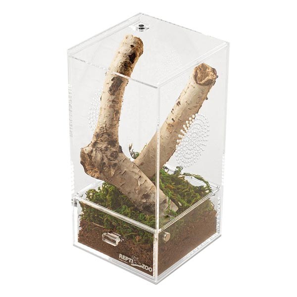 Repti Zoo Magnetic Acrylic Enclosure 10x10x20cm