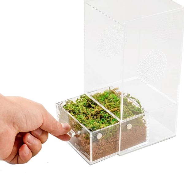 Repti Zoo Magnetic Acrylic Enclosure 10x10x20cm