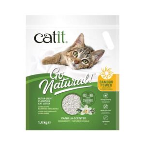 Catit Go Natural! Vanilla Clumping Bamboo Cat Litter 1.4kg