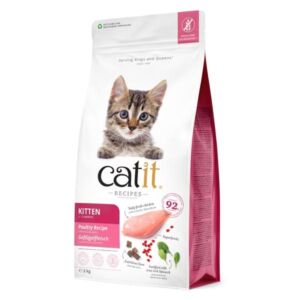 Catit Recipes Kitten Poultry Recipe 2kg Dry Cat Food