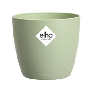 Elho Brussels Round Sorbet Green 14cm Flower Pot