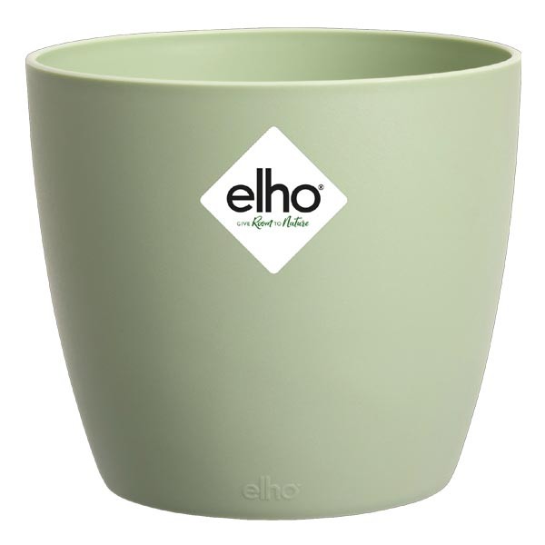 Elho Brussels Round Mini Sorbet Green 12.5cm Flower Pot