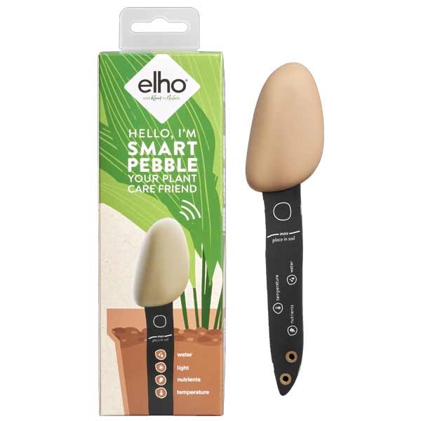 Elho Smart Pebble Earth Brown