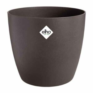 Elho The Coffee Collection Round Espresso Brown 14cm Flower Pot