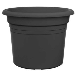 Florus Mediterran Cilindro Anthracite 35cm Flower Pot