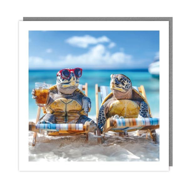 The Light Hearted Collection "Totally Chill Turtles" Card