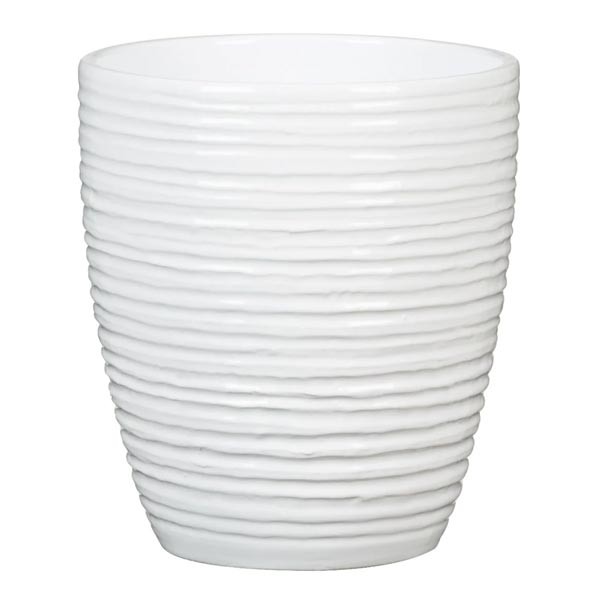 Scheurich Planter 669 Alaska Weiss 14cm