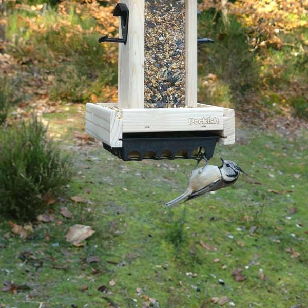 Peckish Woodland Feast Seed & Suet Cake Tower Feeder