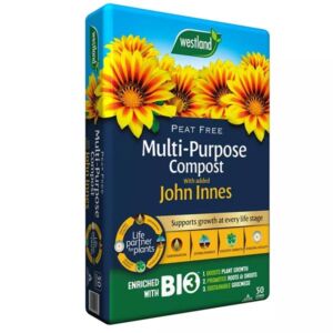 Westland Peat Free Multi-Purpose Compost with John Innes 50 Litres