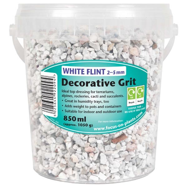 Growth Tech Decorative Grit White Flint 850ml