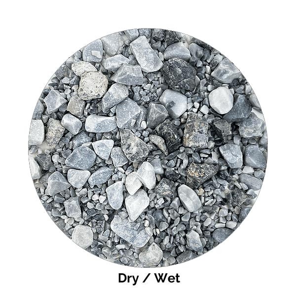 Wio Cool Grey Accent Petite Aquatic Stone 750g